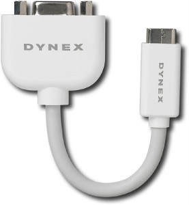 Dynex Apple Notebook Mini Dvi To VGA ADAPTER CONVERTER