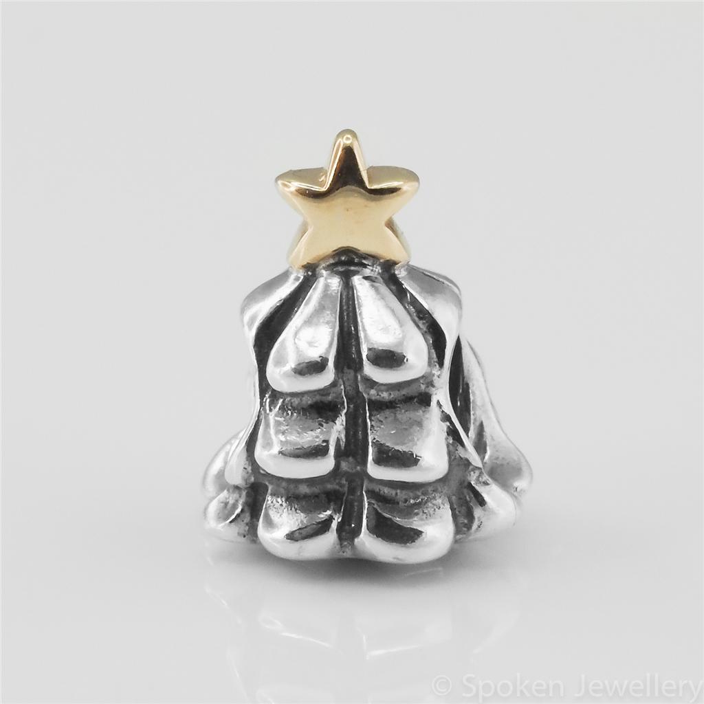 authentic genuine pandora two tone christmas tree with 14k authentic genuine pandora two tone christmas tree with 14k