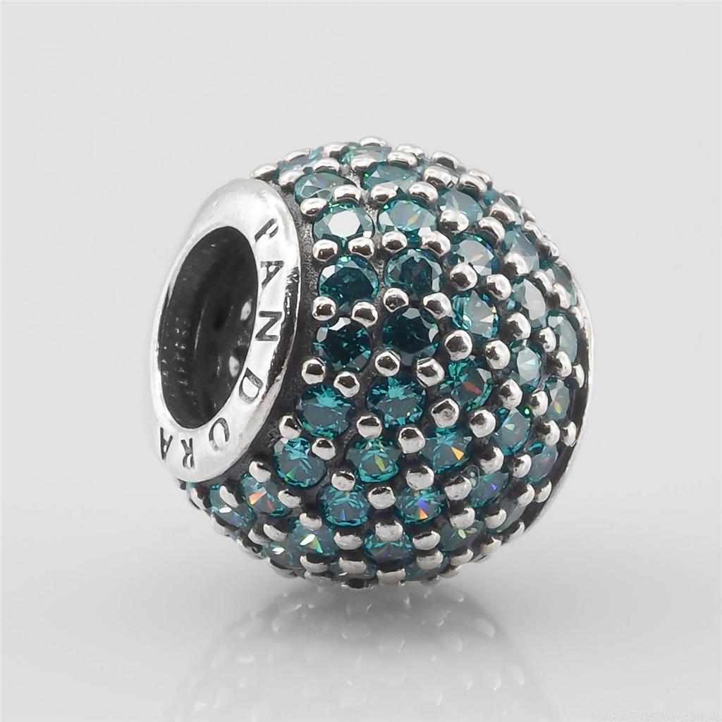 Pandora pave ball pendant clearance