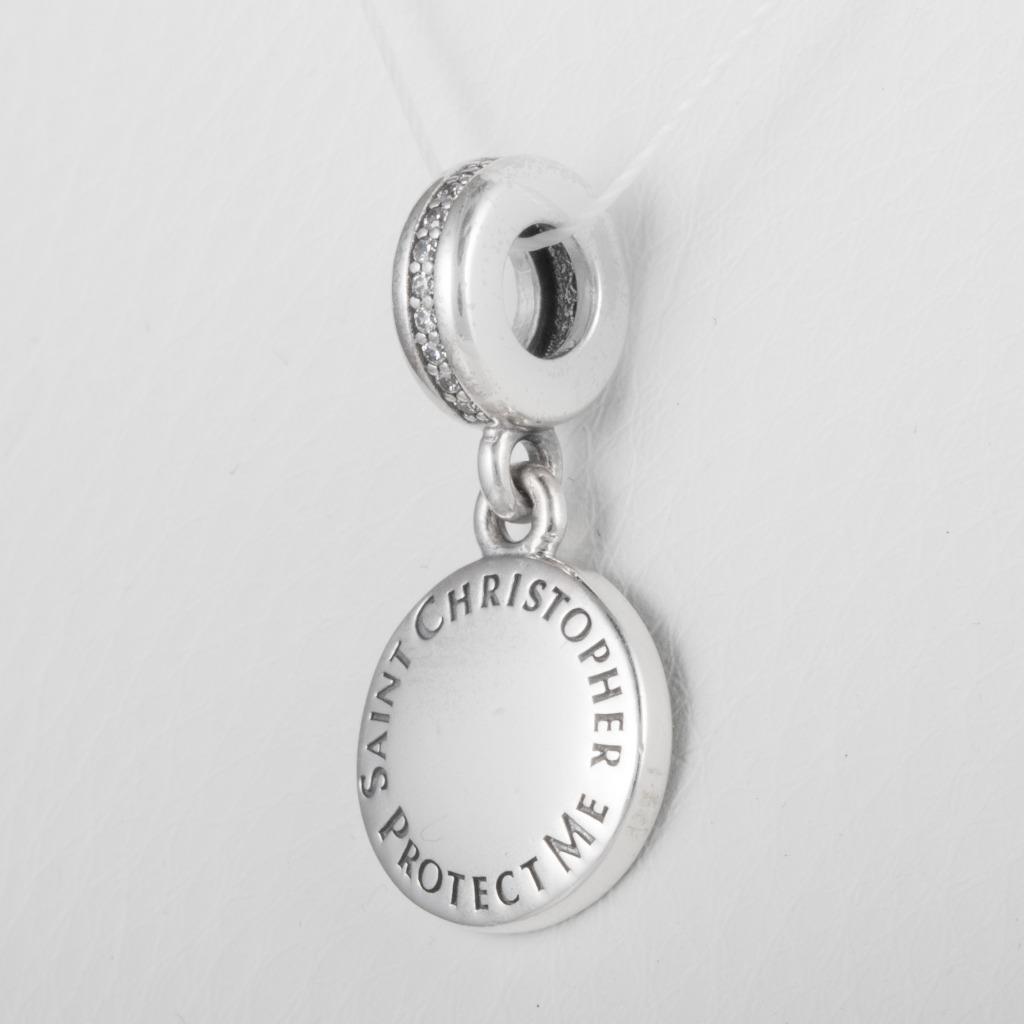 St christopher pendant pandora clearance