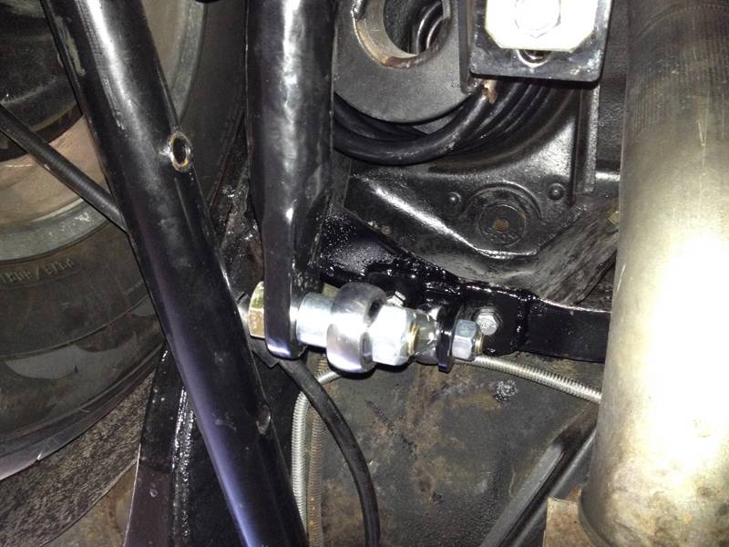 Adjustable Rear Drag Race AntiRoll Sway Bar 19681972 GM ABody (3.