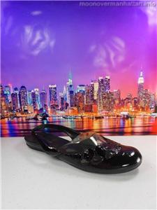 cole haan black patent flats