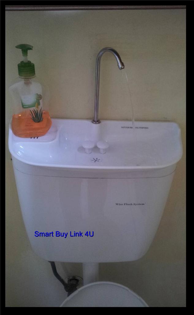 Toilet Cistern Wise Flush System water saving tank with Smart Hand