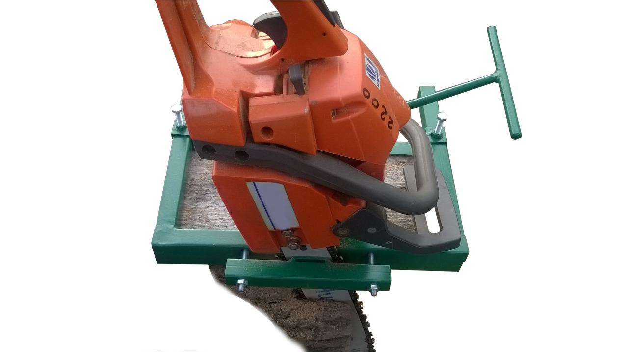 Chainsaw mill Alaskan planking lumber boards milling vertical from 20