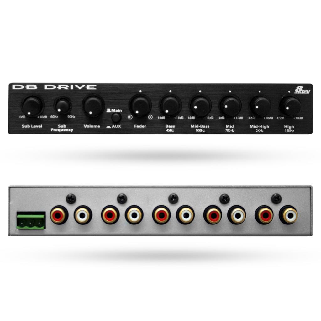 DB Drive SPEQP 4 Band Adjustable Parametric Stereo Equalizer eBay