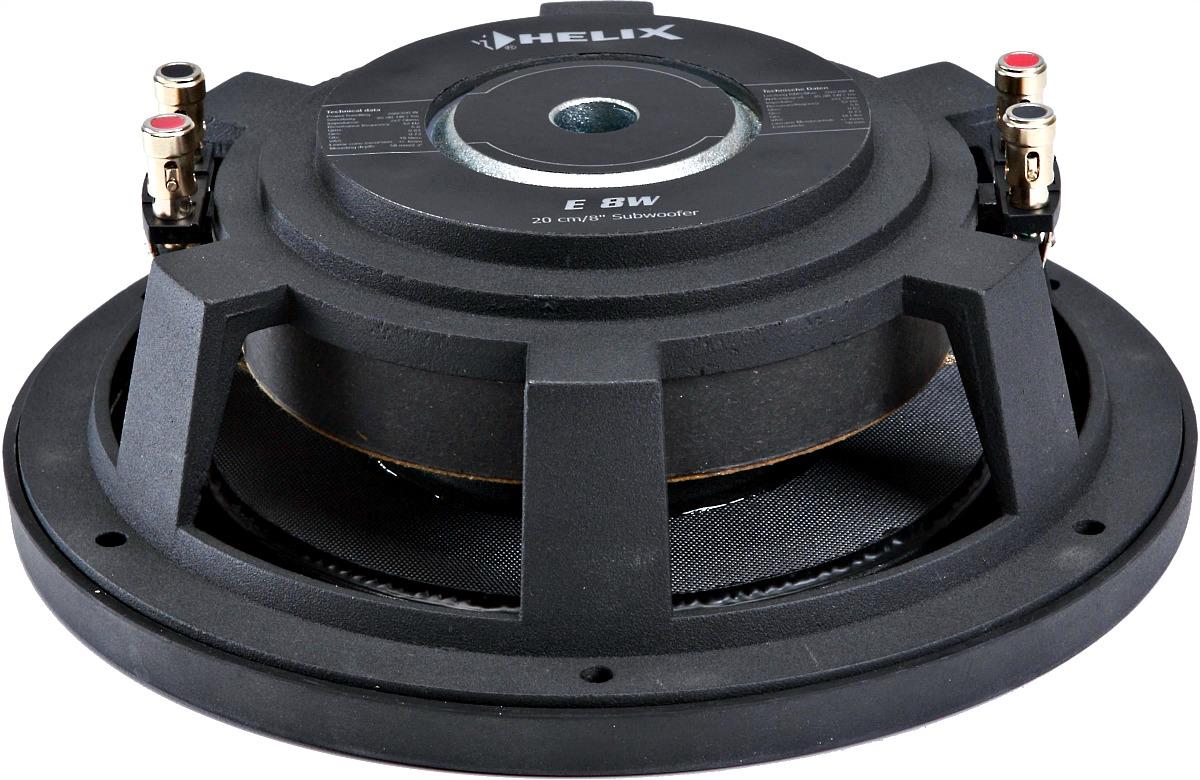 Helix E8W Esprit 300 W Max 8" Dual 2Ohm Voice Coils Shallowmount Car