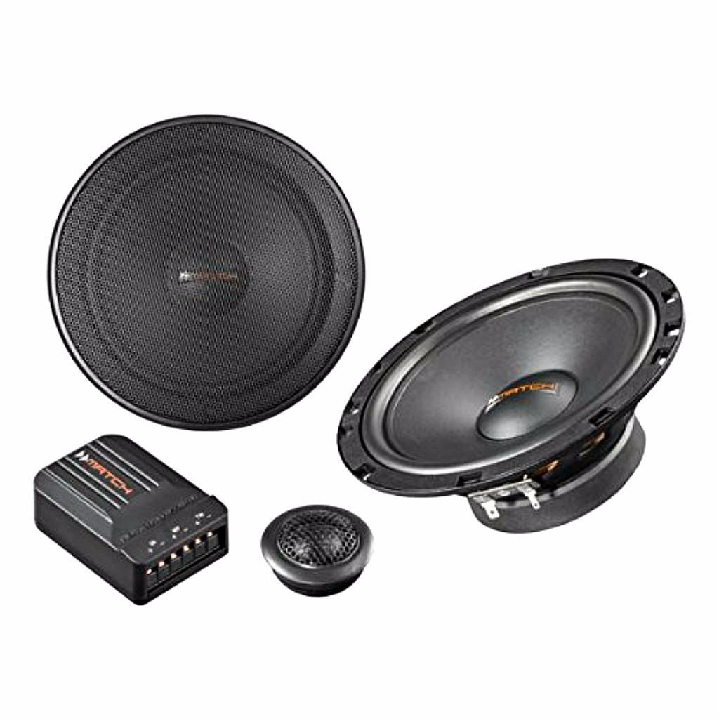 Helix Match MS62C 6.5" 2Way Car Audio Component Speaker System w/ 1