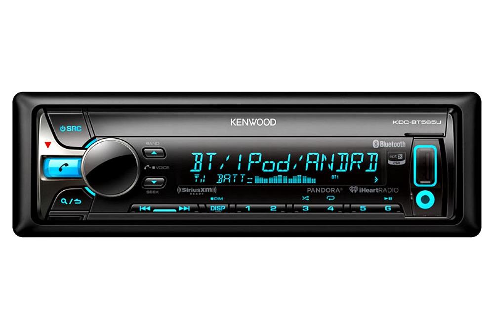 Kenwood KDCBT565U 1DIN Car Stereo InDash CD Receiver