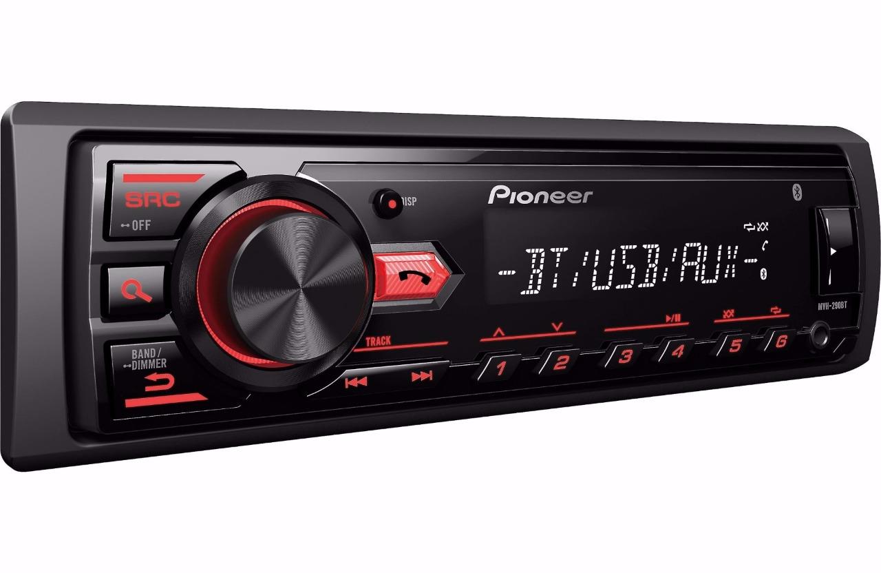 Pioneer MVH290BT 1DIN Bluetooth InDash Digital Media Car Stereo Receiver eBay