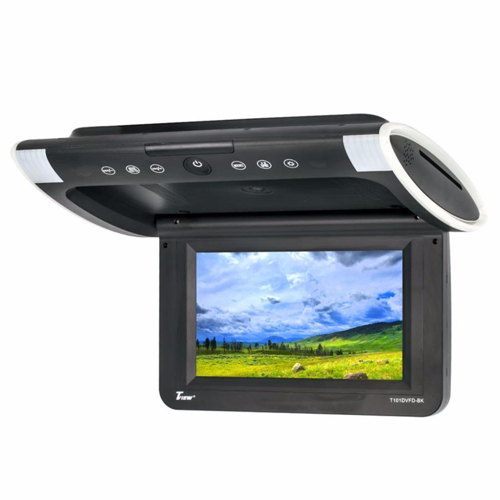 how to install a dvd player in a car roof mount