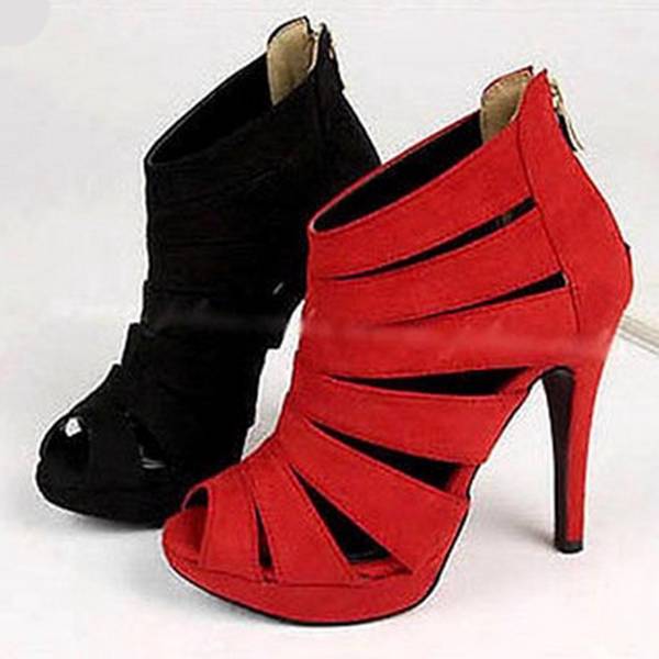 platform pump boots