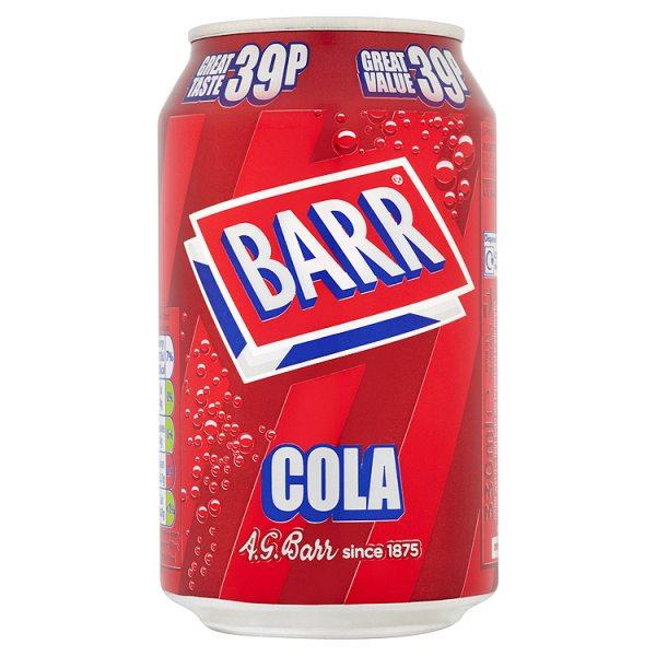 Pack of 24 Barr American Soft Fizzy Sparkling Drinks Cans 330 ml each Bulk Buy eBay