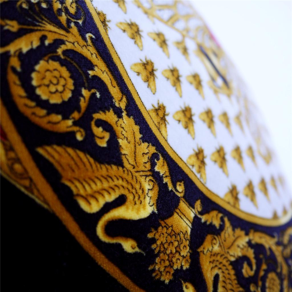 450 Brand New Vintage Gianni Versace Home Signature " Bee " Cushion