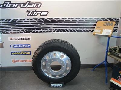 NEW 255/70R22.5 TRUCK TIRES & 22.5 ALUMINUM WHEELS DUALLY ...