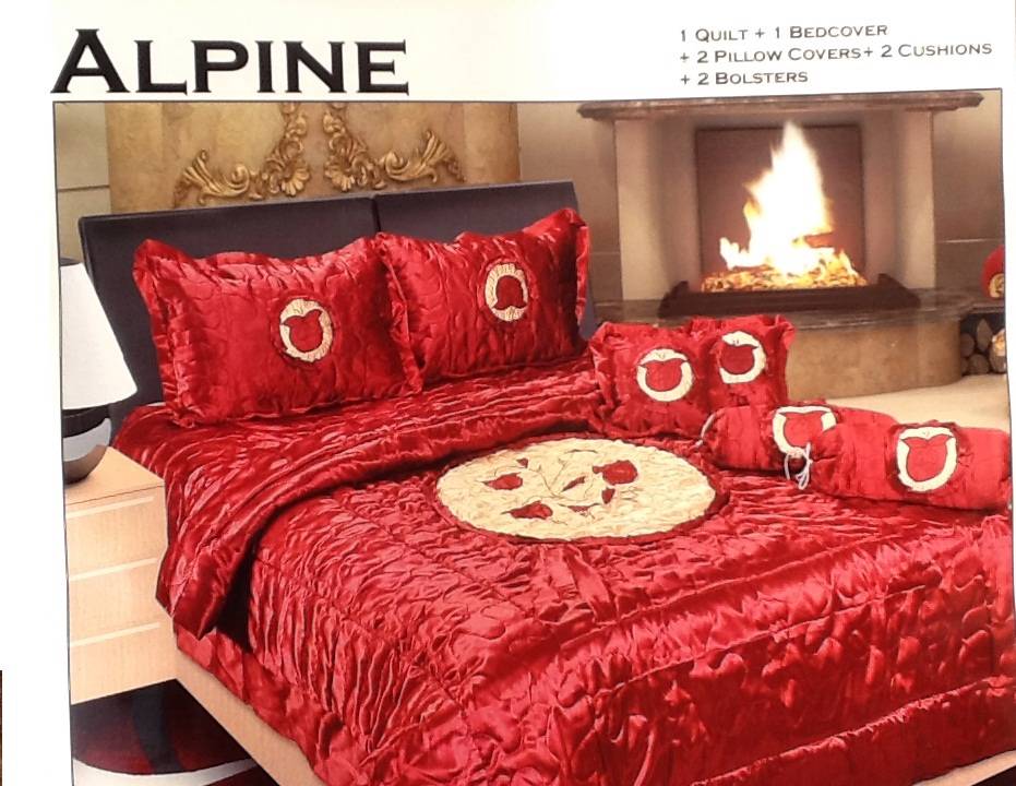 Alpine Premium Comfort Set Total 8 Pcs Set (More than a Quilt)