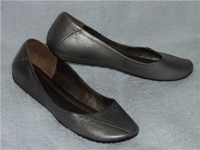 pewter ballet pumps