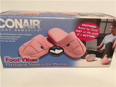 conair massaging slippers