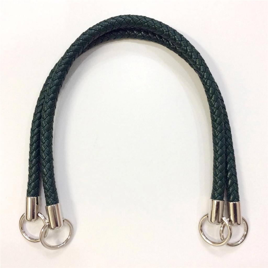 purse with braided strap