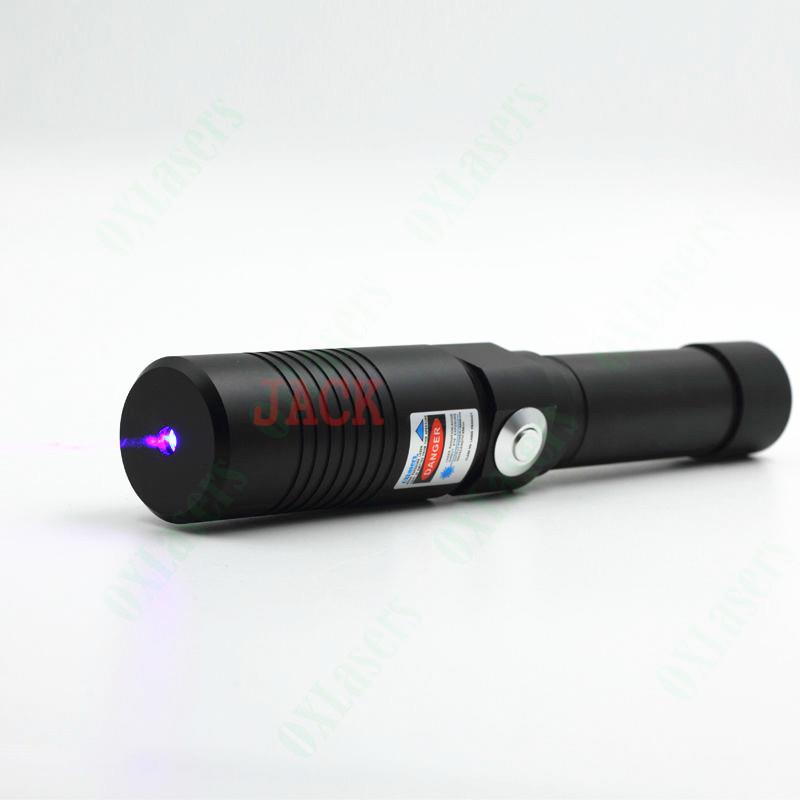 Most Powerful Focusable Blue Burning Laser Pointer Pen Burn Wood Match