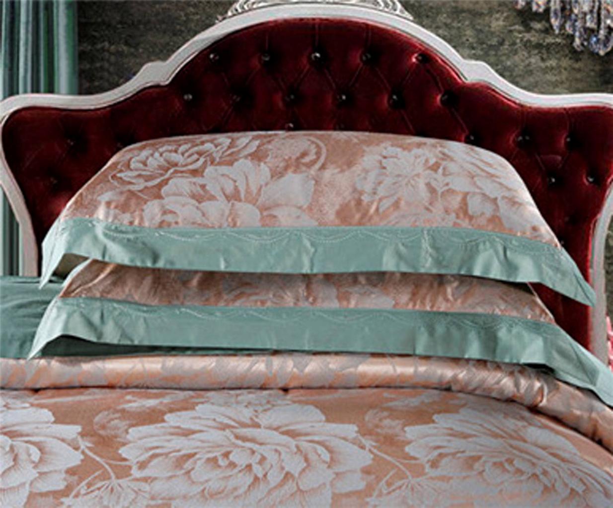 Regal Luxury Cotton Blend Sateen Duvet Bedding Set 4 PCs Queen Teal