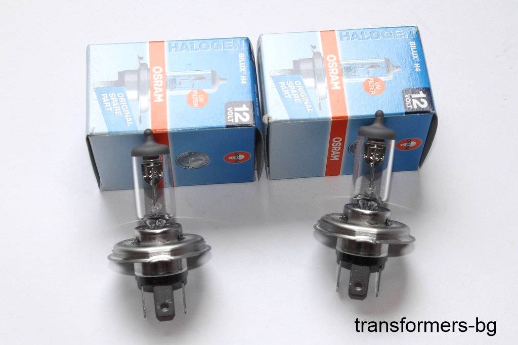2 x H4 OSRAM BILUX H4 12V 55W 64193 60/55 w Halogen Autolampe H 4 ...