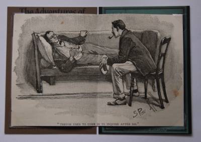 Memoirs OF Sherlock Holmes THE Strand Fold