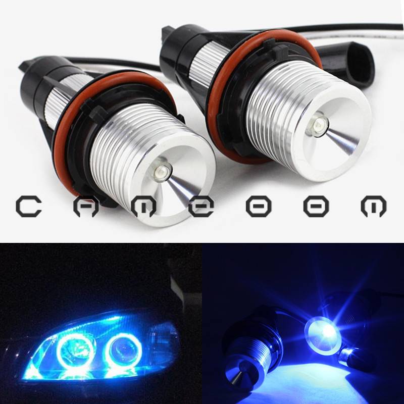 12w Pair Angel Eye Led Bulb For Bmw 528i 530i 545i E60