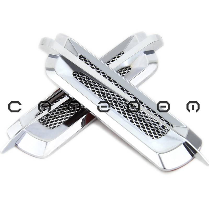 SUV Vehicle Side Fender Air Intake Decoration Fake Vent Mesh Grille Auto Supply eBay