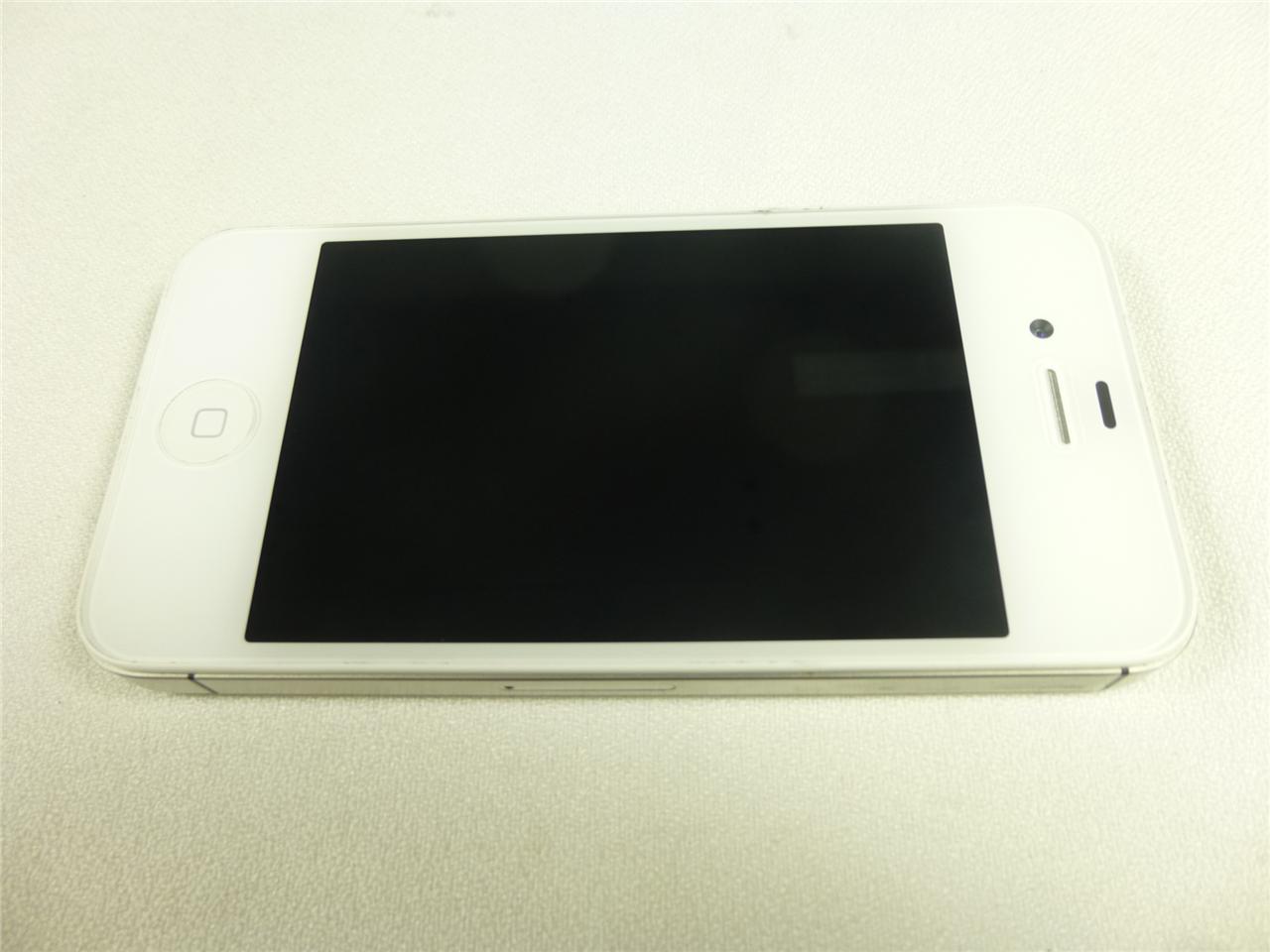 ... USED** Sprint Apple iPhone 4S 8GB - White - CLEAN ESN - HANDSET ONLY