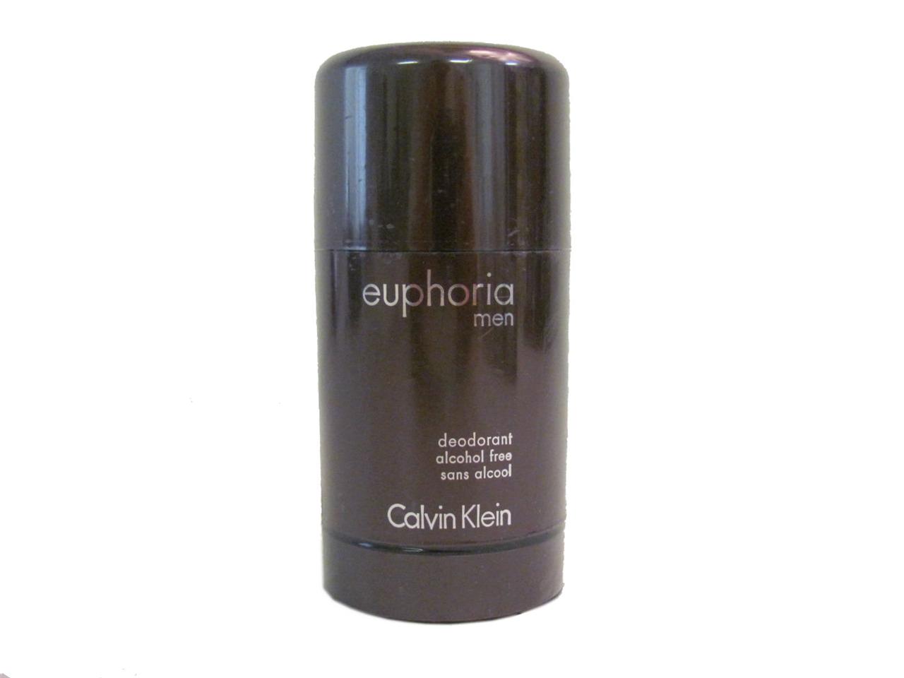 EUPHORIA 2.6 Oz AlcoholFree Deodorant Stick for Men By Calvin Klein eBay