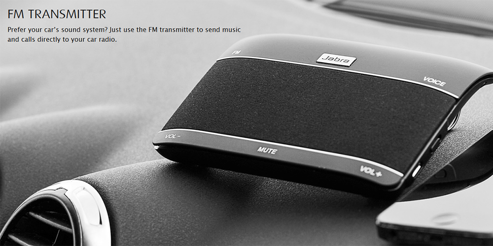 Jabra Freeway Car Speakerphone Bluetooth Wireless HandsFree Car Kit