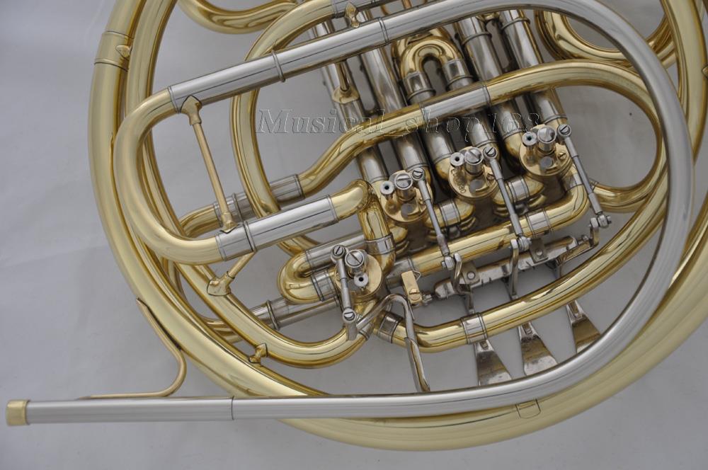 Professional F/Bb 4 key valves Double French Horn New with case 12.2