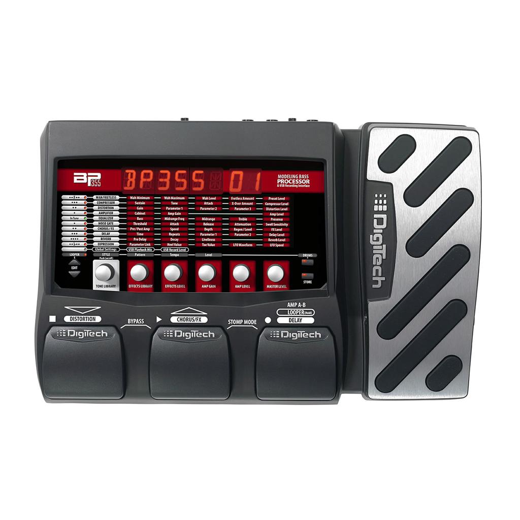 DigiTech BP355 Bass MultiEffects Processor Pedal eBay