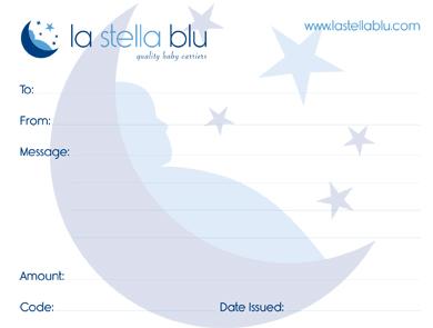 La Stella Blu gift certificate