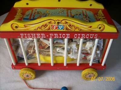 fisher price circus wagon