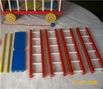 fisher price circus wagon