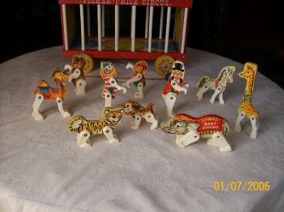 fisher price circus wagon