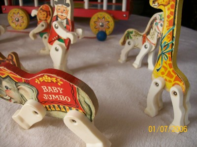fisher price circus wagon