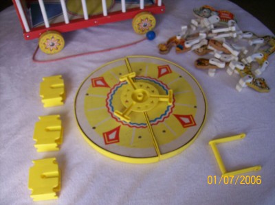 fisher price circus wagon