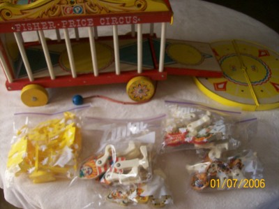 fisher price circus wagon