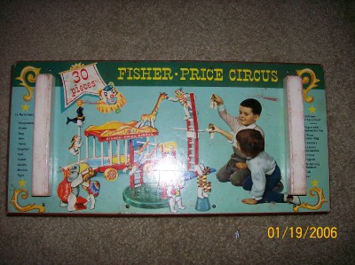 fisher price circus wagon