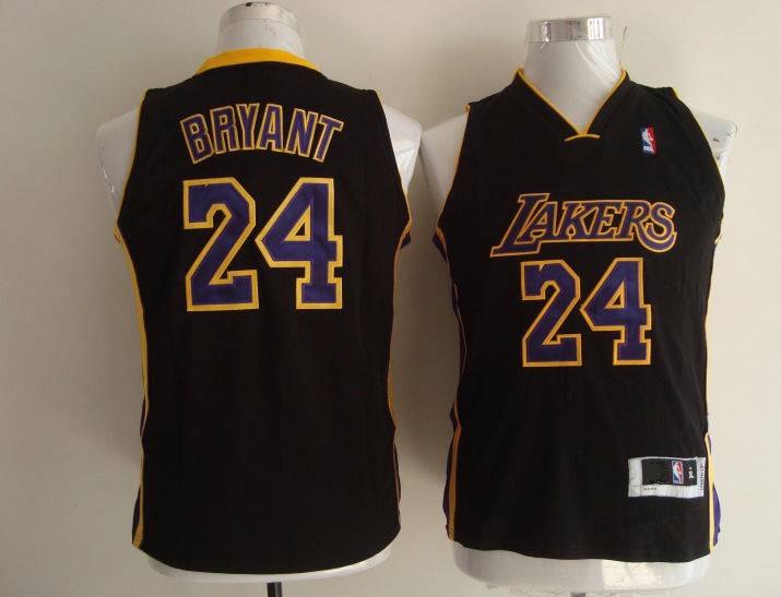 Kobe Bryant #24 Los Angeles Lakers NBA Jersey Kids & Adult - Picture 5 of 5