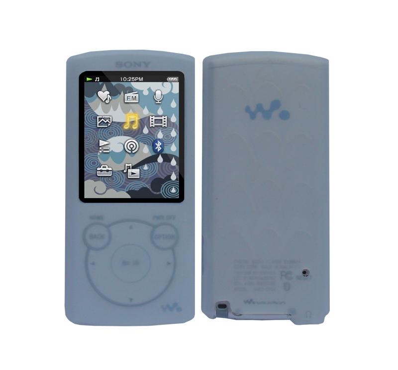 for Sony Walkman NWZS764 MP3 Player Soft Silicone Rubber Skin Cover