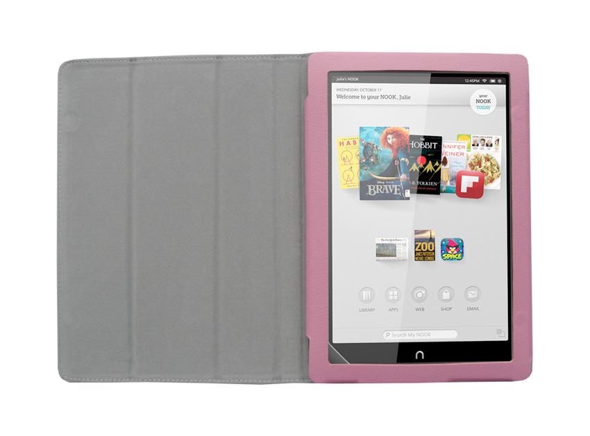 for Barnes & Noble Nook HD+ 9" Tablet Folio Smart Wake Sleep Skin Cover