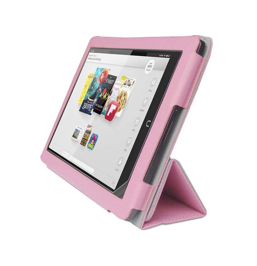 for Barnes & Noble Nook HD+ 9" Tablet Folio Smart Wake Sleep Skin Cover