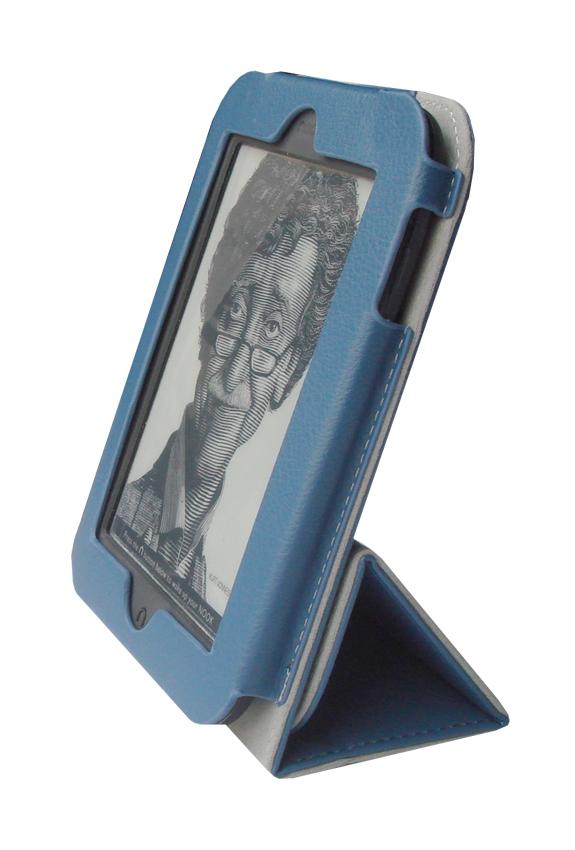 for Barnes Noble Nook Simple Touch GlowLight BNRV300 Folio Skin Cover
