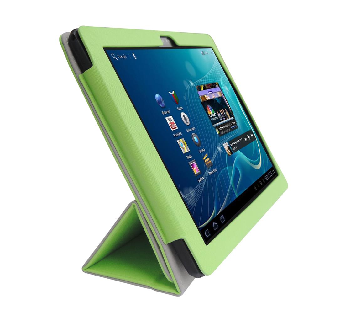 for Le Pan 2 9.7" TC970 Tablet PU Leather Folding Folio Skin Cover Case