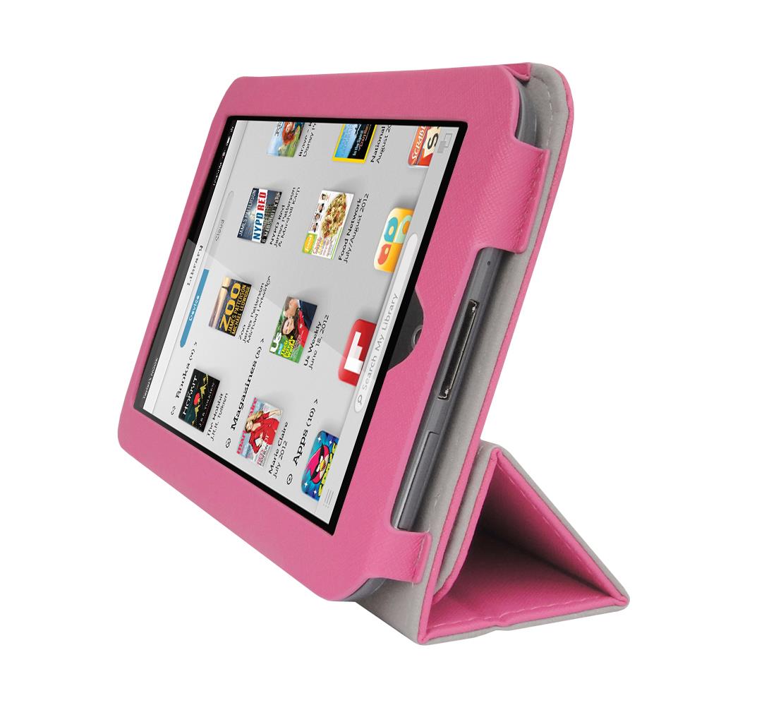 for Barnes & Noble Nook HD 7" BNTV400 Tablet Folio Skin Cover Case