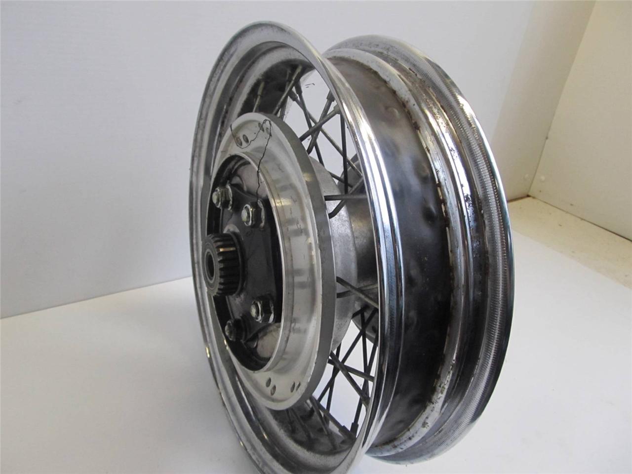 HONDA VTX1300 VTX 1300 2003 03 REAR STRAIGHT WHEEL RIM SPOKE