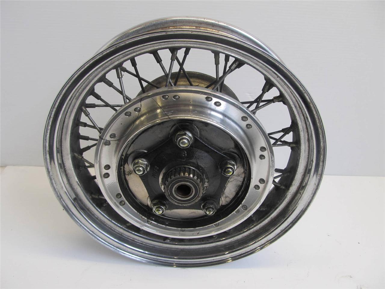HONDA VTX1300 VTX 1300 2003 03 REAR STRAIGHT WHEEL RIM SPOKE
